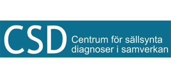 Company logo for CSD - centrum för sällsynta diagnoser i samverkan